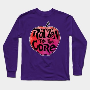 Rotten to the Core - poison apple Long Sleeve T-Shirt